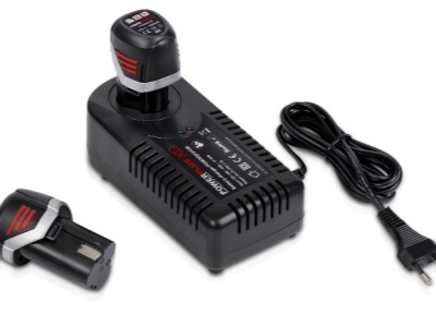 POWXQ5243L - Aku vrtačka / šroubovák 12V  plus  LED lampa