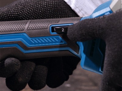 Scheppach C-AG125-X - 20 V IXES aku úhlová bruska (bez baterie a nabíječky)