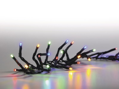 Řetěz světelný 400 LED 20 m - barevná - 8 funkcí