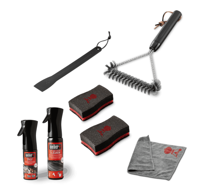 Weber Čistící sada pro grily Q & Pulse, Sada 6 ks
