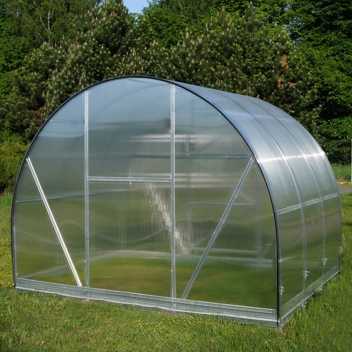 Zahradní polykarbonátový skleník KIN ECONOM 10x3m PC 6mm