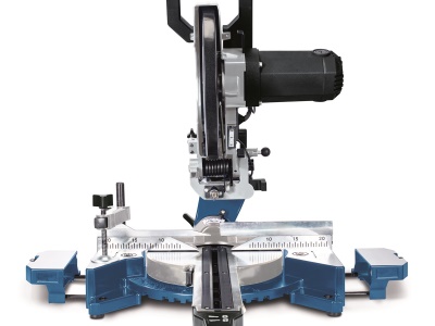 Scheppach HM 110 MP - dvourychlostní multifunkční pokosová pila s potahem a laserem