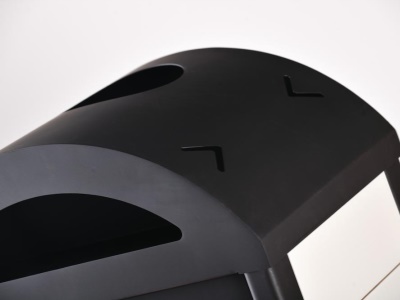 HS Flamingo MELAND bílá (bianco) - krbová kamna