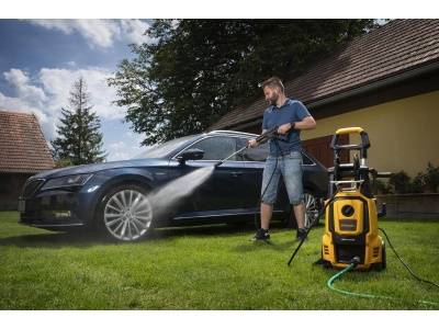 Riwall PRO REPW 195i SET - elektrická indukční tlaková myčka 195 bar s příslušenstvím