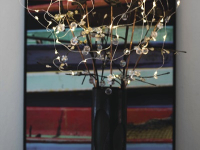 Struny svítící 120 LED