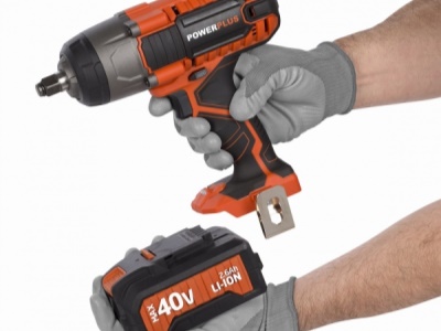 POWDP2040 - Aku rázový utahovák 1/2" 40V LI-ION 350 Nm  (bez AKU)