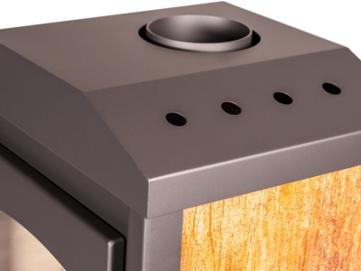 HS Flamingo VEGA ořech - krbová kamna