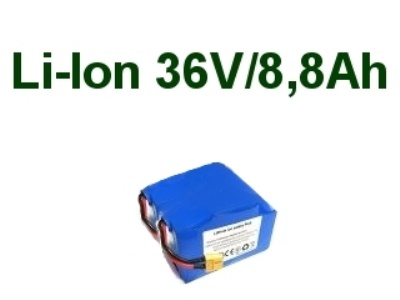 Příplatek -  baterie Li-Ion - 36V/4 400 mAh