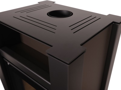 HS Flamingo LEND 11 hnědá - teplovzdušná krbová kamna