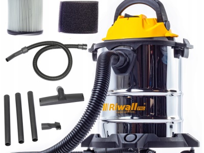 Riwall HOME FERDEK 2.0 - průmyslový vysavač na suché / mokré vysávání 15 l