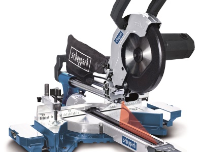 Scheppach HM 90 MP - dvourychlostní multifunkční pokosová pila s potahem a laserem