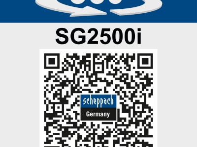 Scheppach SG 2500i - invertorová elektrocentrála 2000 W