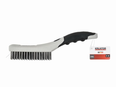 KRTH50005 - Ruční drátěný ocelový kartáč, plastový