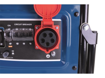 Scheppach SG 7300 - Rámová elektrocentrála 5500 W s regulací AVR a elektrostartem