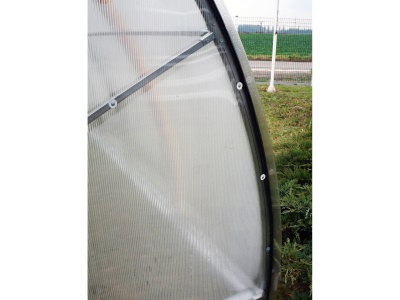 Zahradní polykarbonátový skleník KIN STRELKA 4x3m PC 4mm