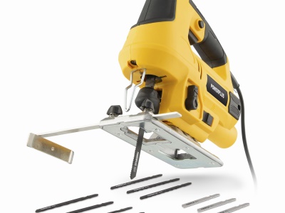 POWX0362 - Přímočará pila 800 W Laser - 12 acc.
