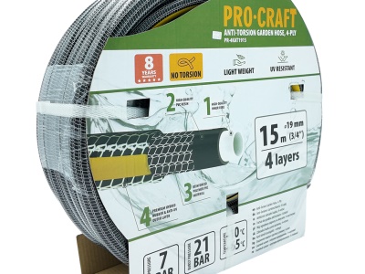 Vibrační čerpadlo Procraft VN-72D sada s hadicí 15m 3/4" PR-4KAT1915