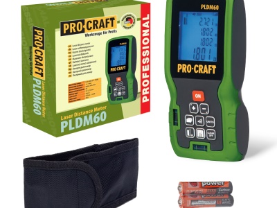 Laserový měřič vzdálenosti Procraft PLDM60