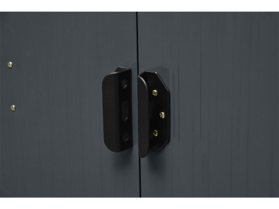 Riwall PRO RMSA 8x10 Anthracite - zahradní domek kovový 3 x 2,4 m se sedlovou střechou antracit