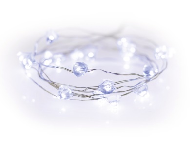 Struna svítící 20 LED diamant