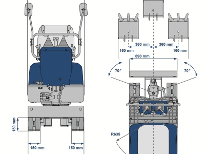 Scheppach EXC 815 - mikrobagr 0,7 t