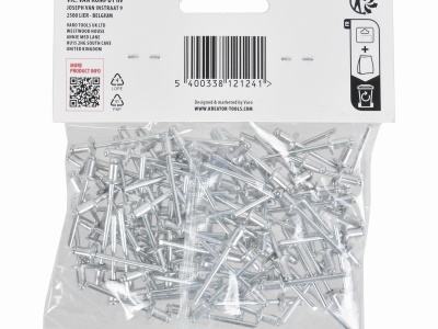 KRTH62703 - Trhací nýty 4,0x6,4mm 100ks