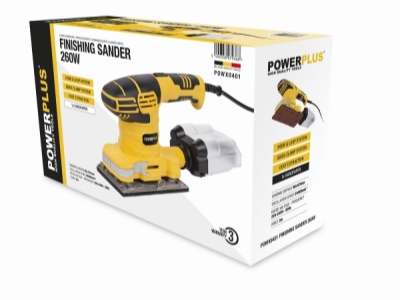 POWX0401 - Vibrační bruska 260 W