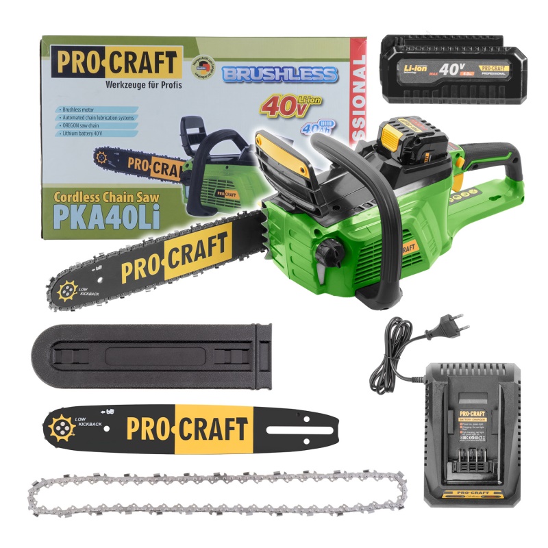 AKU řetězová pila Procraft PKA40Li