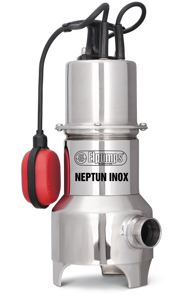 Elpumps NEPTUN INOX - kalové čerpadlo do septiku s volným průtokem