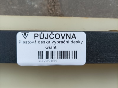 Plastová deska vibrační desky Giant 55 cm