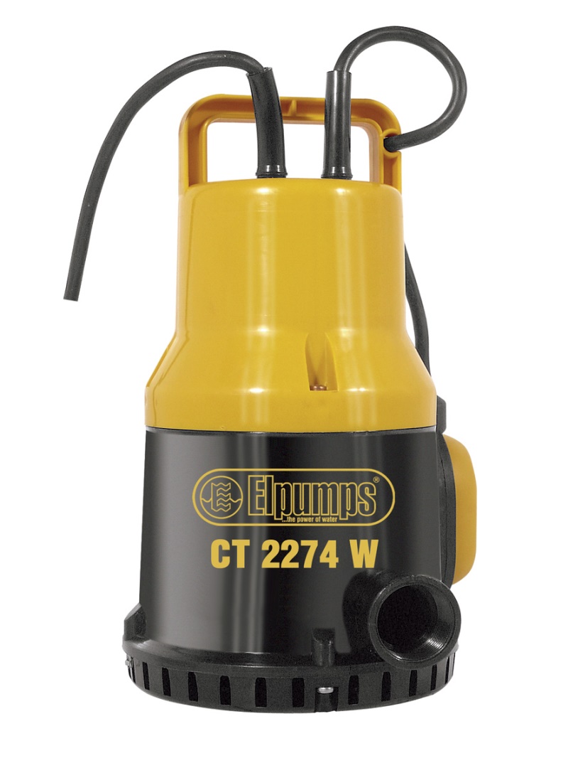 Elpumps CT 2274 W - univerzální ponorné čerpadlo