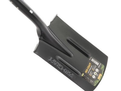 Rýč rovný 18x115cm kovaný se sklolaminátovou násadou s ocelovou výztuhou Procraft GDS-1150