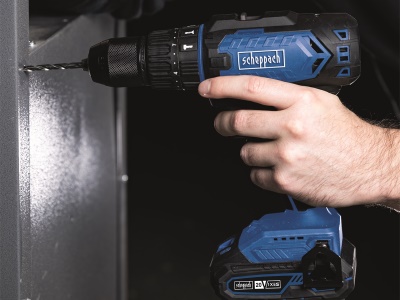 Scheppach C-CD45-X - 20 V IXES aku příklepový vrtací šroubovák (bez baterie a nabíječky)