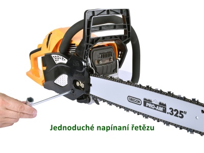 Riwall PRO RPCS 5545 - řetězová pila s benzinovým motorem 54 ccm