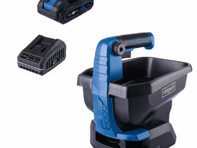 Scheppach C-GSP800-X-SET S - 20 V IXES aku rozmetadlo + 2Ah baterie + nabíječka 2,4 A