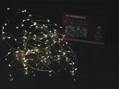 Struna svítící 80 LED