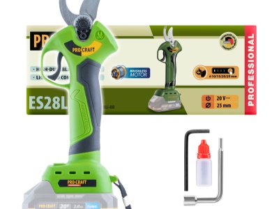 Aku nůžky na větve Procraft ES28Li  (bez baterie a nabíječky)