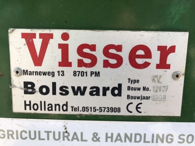 Plnič boxových palet VISSER KV