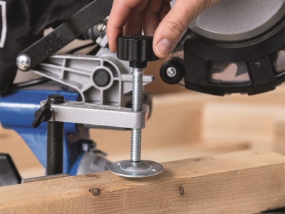 Scheppach HM 216 - pokosová pila s potahem a laserem + 2. kotouč