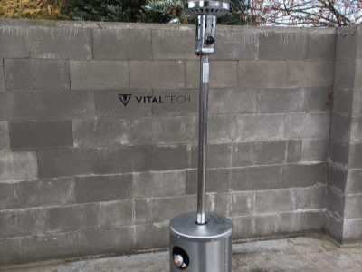 Plynové zahradní topidlo Activa 12 kW - č.2