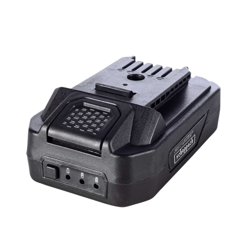 Scheppach BP2.0A-Li20V - lithium-iontová baterie 20V/2.0 Ah (pro MS150-46 E / 173-51E / 196-51E / 225-53E)