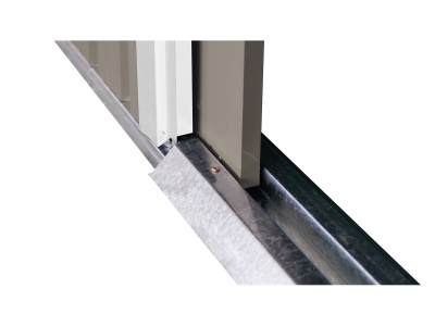 Riwall PRO RMSA 8x10 Brown - zahradní domek kovový 3 x 2,4 m se sedlovou střechou hnědý