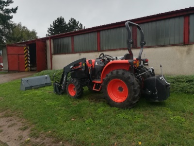 Zemědělský traktor Kubota L5040 s nakladačem Quicke Q180 N