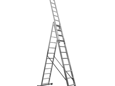 Žebřík hliníkový třídílný 3x12 Procraft PLA3.788