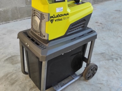 Ryobi RSH 2845 T - zahradní drtič s elektrickým motorem