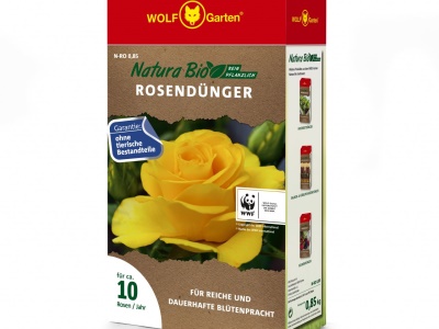 Hnojivo na růže Wolf Garten PRO N-RO 0,85, cca 10 Ks