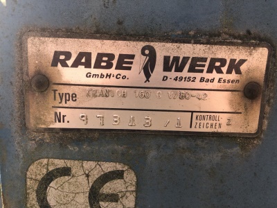Obracecí pluh Rabewerk Kranich 160C V80/42