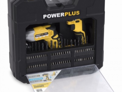 POWX00592 -  Aku šroubovák / vrtačka 14,4V LI-ION  plus  79ks příslušenství