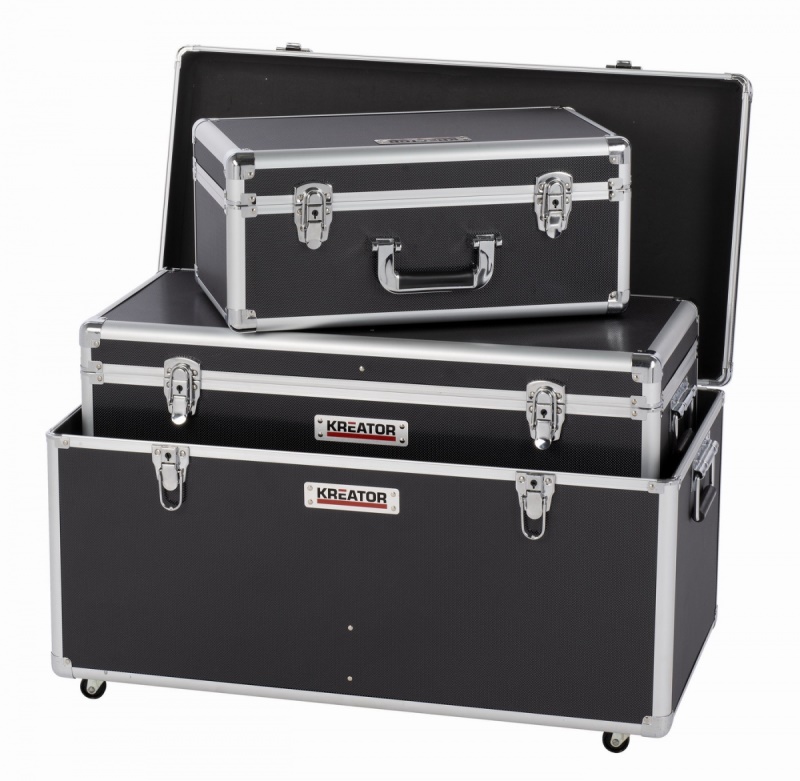 KRT640501B - Hliníkový kufr 3 IN 1 XL černý