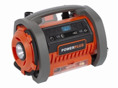 POWDP7030 - Aku kompresor 20V  plus 220V (bez AKU)